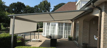 The Weinor Plaza Viva Pergola Awning offers a modern, slimline design and practical, attractive solution for shade and shelter from the weather - perfect for any outdoor space.