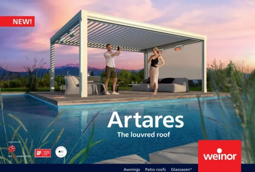 Brochure Cover - Weinor Artares Louvered Roof